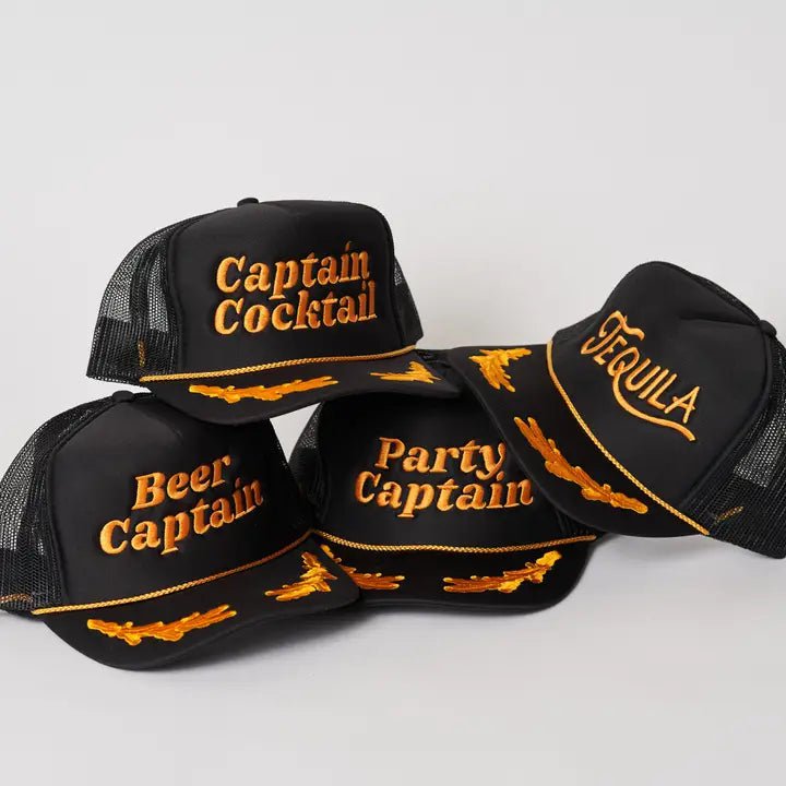 Eccentrics Boutique Hat Party Captain Trucker Hat