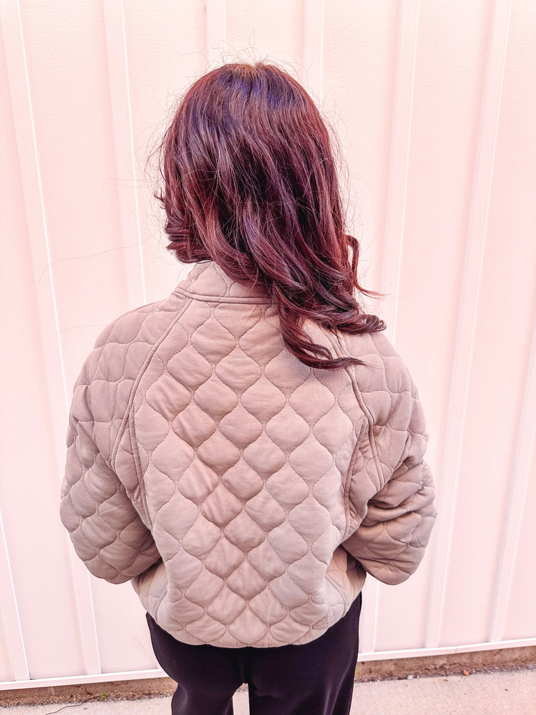 Eccentrics Boutique Jacket Quilted Bomber Jacket