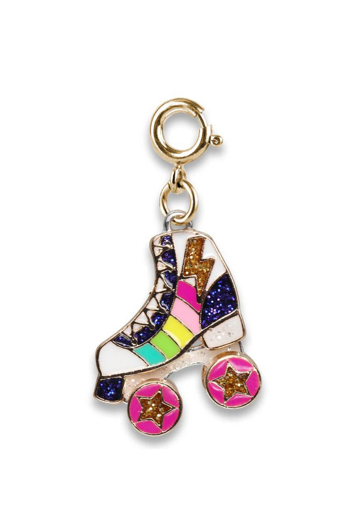 Eccentrics Boutique Jewelry Rainbow Rollerskate Charm