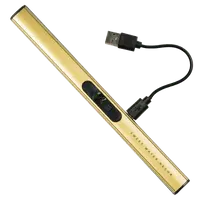 Eccentrics Boutique Candle Rechargeable Electric Lighter Gold