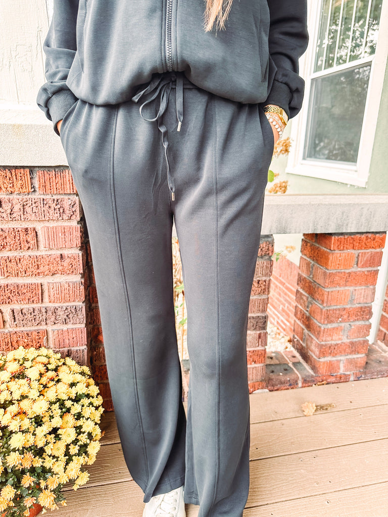 Eccentrics Boutique Pants Rider Brushed Modal Pants--Black