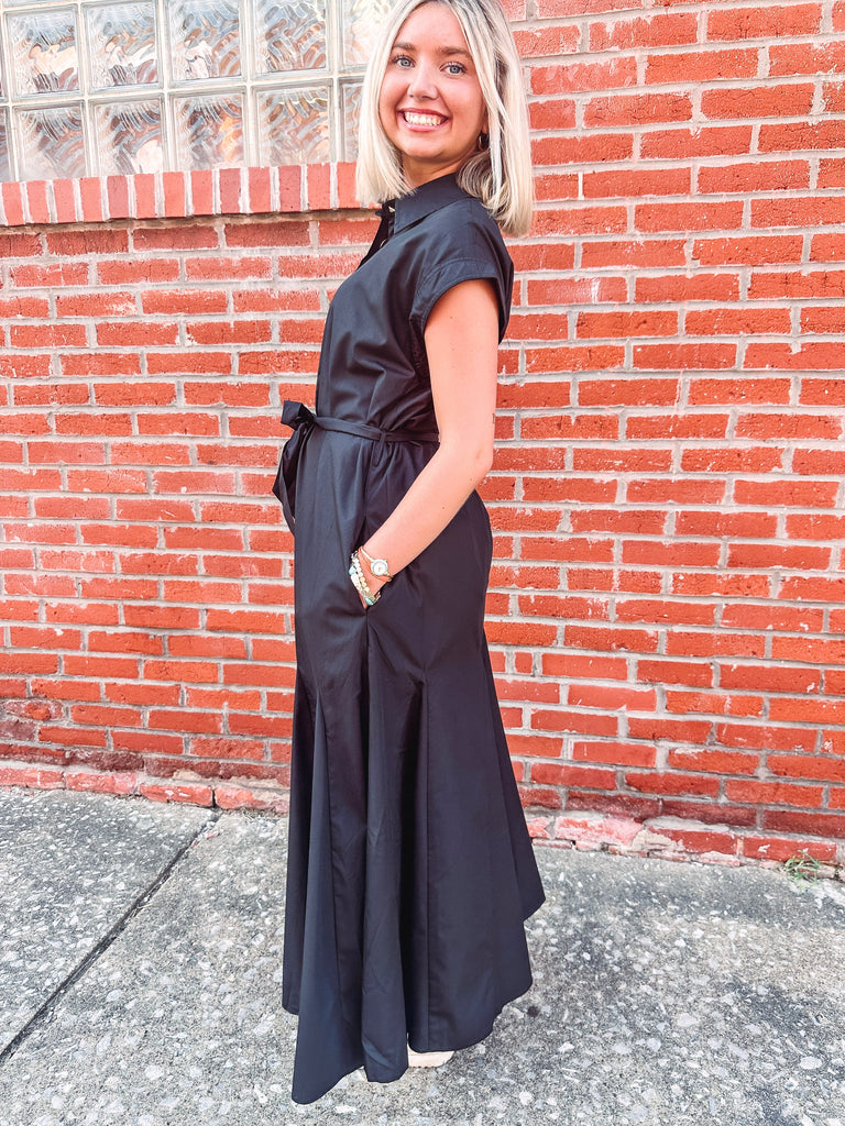 Eccentrics Boutique Dress Sable Cap Sleeve Dress