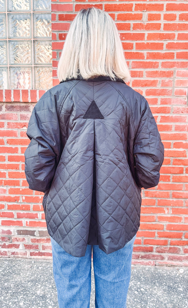Eccentrics Boutique Jacket Sapphira Quilted  Puffer Jacket