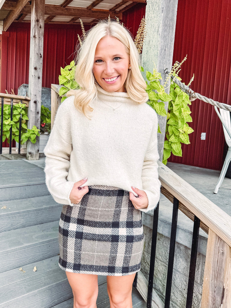 Eccentrics Boutique Skirt The Plaid Mini