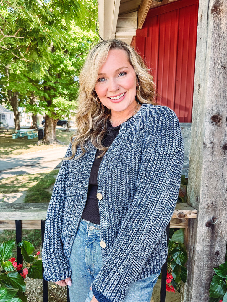 Eccentrics Boutique Cardigan Walking On A Dream Button Down Cardigan