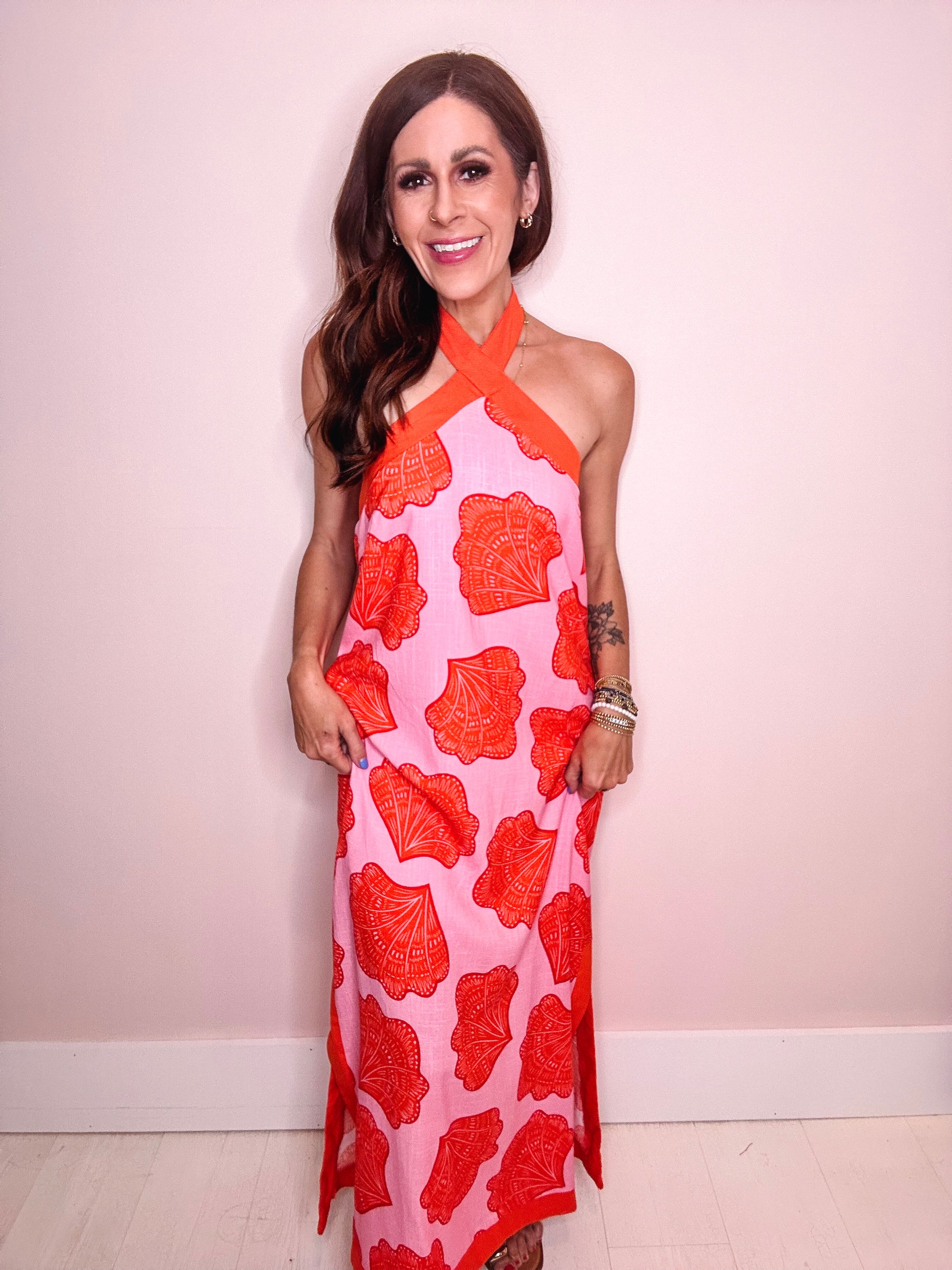 boutique halter dress Annika Halter Dress | Restocked