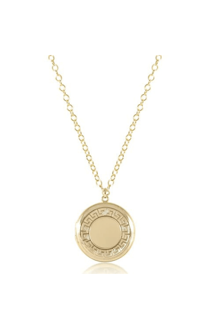 enewton Jewelry Enewton 16" Necklace Gold- Cherish Medium Gold Locket 16" / Gold