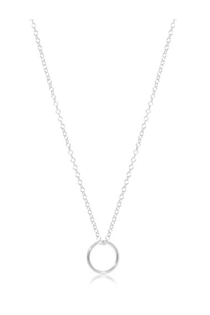 enewton Jewelry Enewton 16" Necklace Sterling-- Halo Sterling Charm