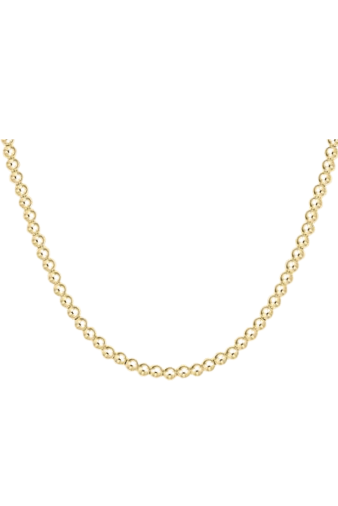 enewton Jewelry Enewton 17" Choker Classic Gold 4mm Bead