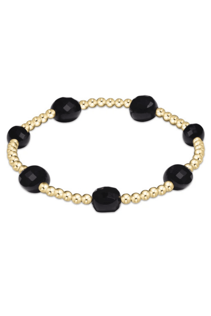 enewton Jewelry Enewton Admire Gold 3mm Bead Bracelet-- Onyx