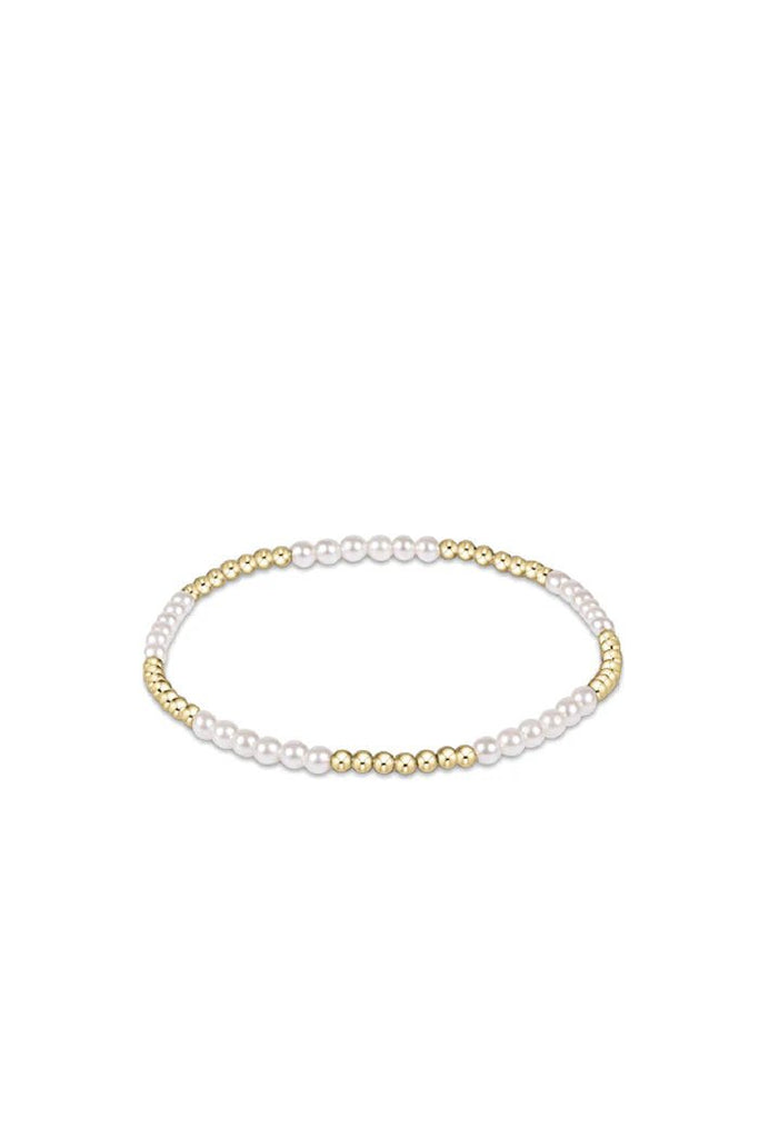 enewton Jewelry Enewton Classic Blissful Pattern 2.5 Bead Bracelet-- 3mm Pearl