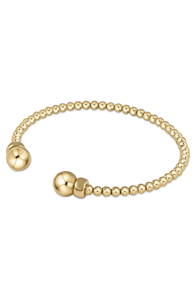 enewton Jewelry Enewton Classic Gold 3mm Bead Cuff Bracelet-- Gold