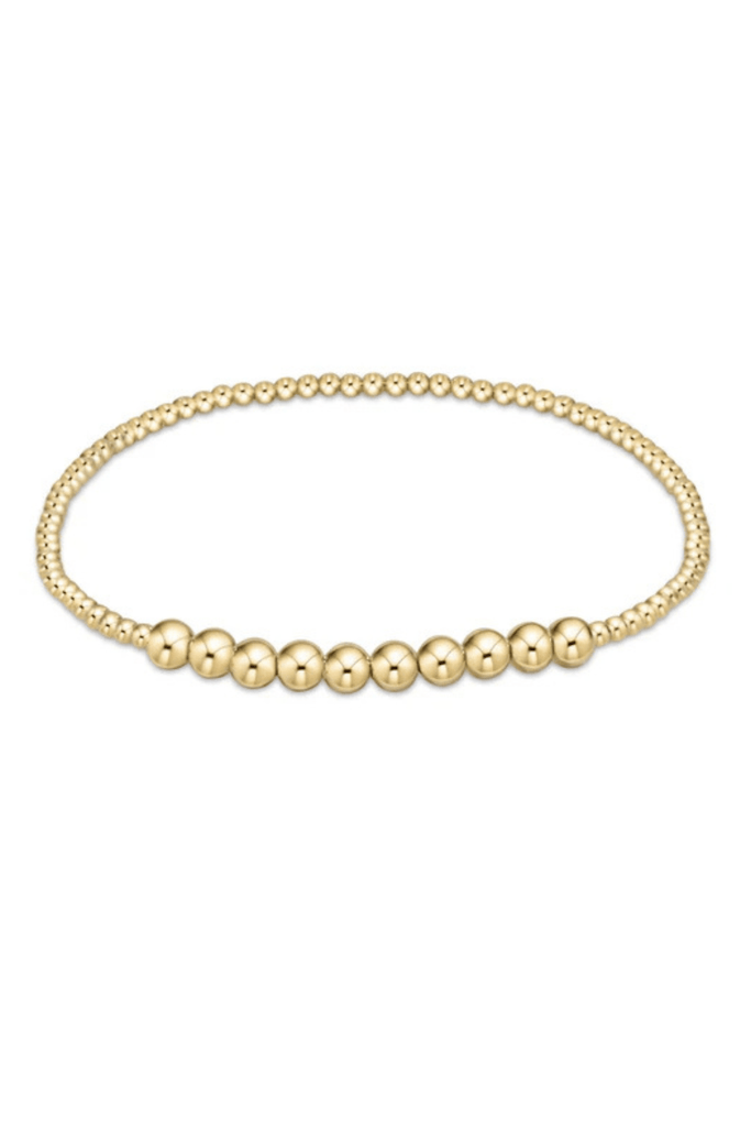 enewton Jewelry Enewton Classic Gold Beaded Bliss 2mm Bead Bracelet-- 4mm Gold