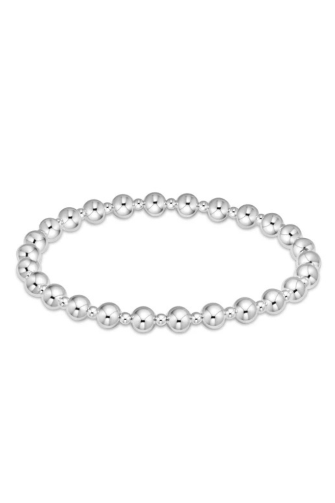 enewton Jewelry Enewton Classic Grateful Pattern 5mm Bead Bracelet- Sterling 5mm / Sterling Silver