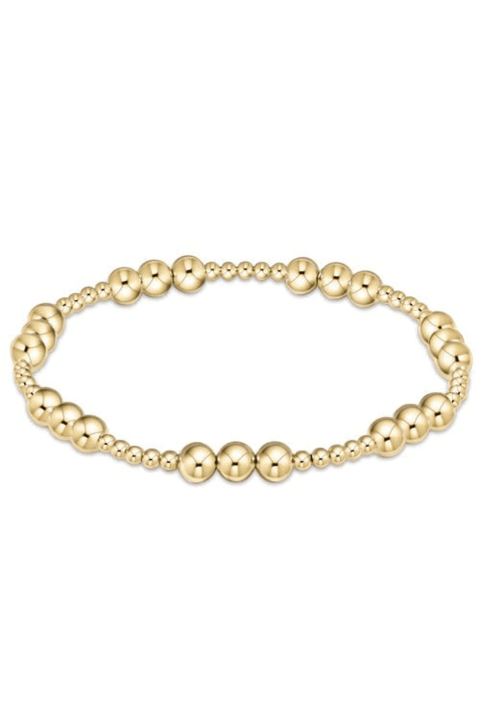 enewton Jewelry Enewton Classic Joy Pattern 5mm Gold Bead Bracelet 5mm / Gold