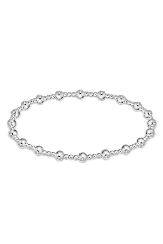 enewton Jewelry Enewton Classic Sincerity Pattern 4mm Bead Bracelet- Sterling 4mm / Sterling Silver