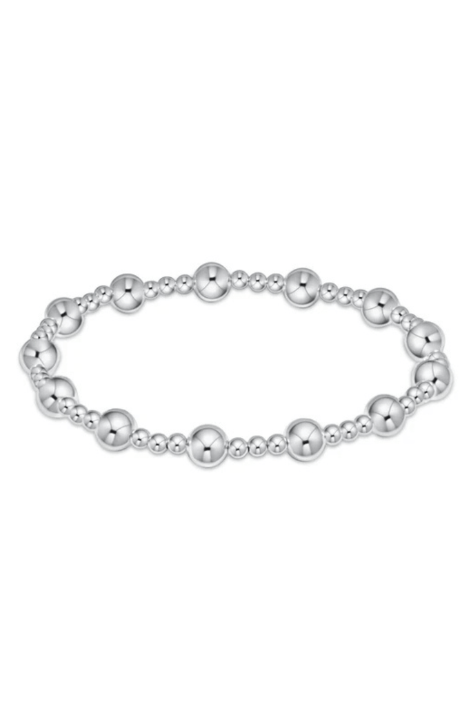 enewton Jewelry Enewton Classic Sincerity Pattern 6mm Bead Bracelet- Sterling 6mm / Sterling Silver