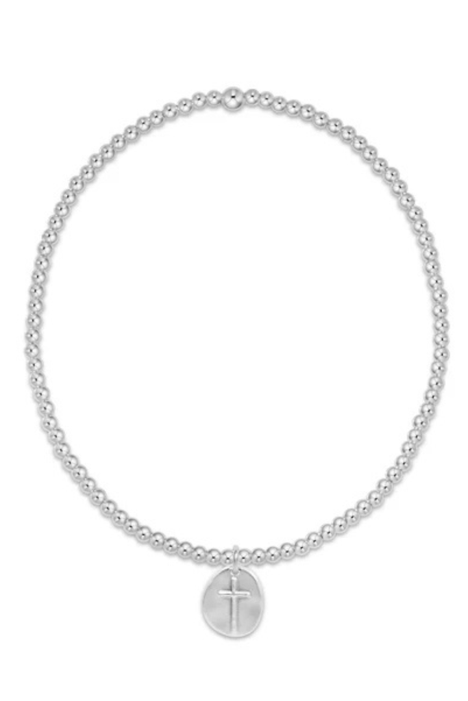 enewton Jewelry Enewton Classic Sterling 2mm Bead Bracelet-- Inspire Small Sterling Charm