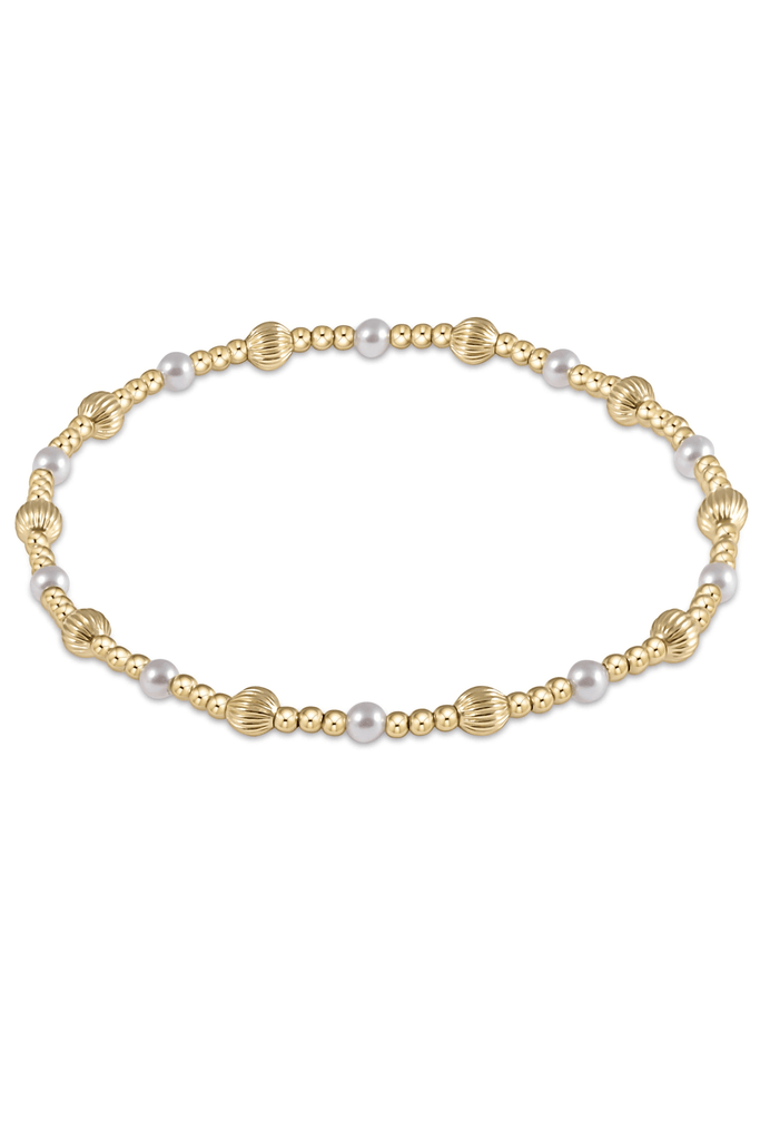 enewton Jewelry Enewton Dignity Sincerity Pattern 4mm Bead Bracelet Pearl