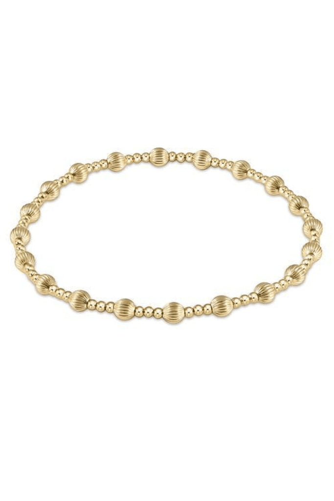 enewton Jewelry Enewton Dignity Sincerity Pattern 4mm Bead Bracelet Gold