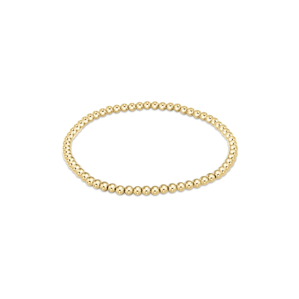 Enewton Jewelry Enewton Egirl Classic Gold 3mm Bead Bracelet Gold