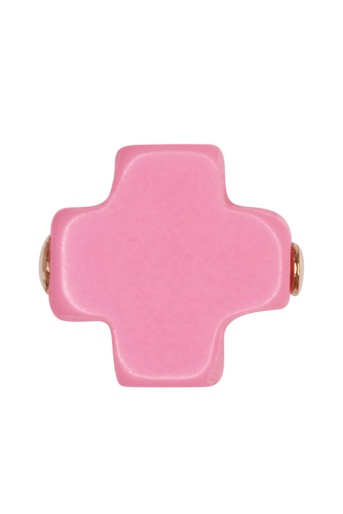 enewton Jewelry Enewton Egirl Signature Cross Gold Pattern 3mm Bead Bracelet Bright Pink