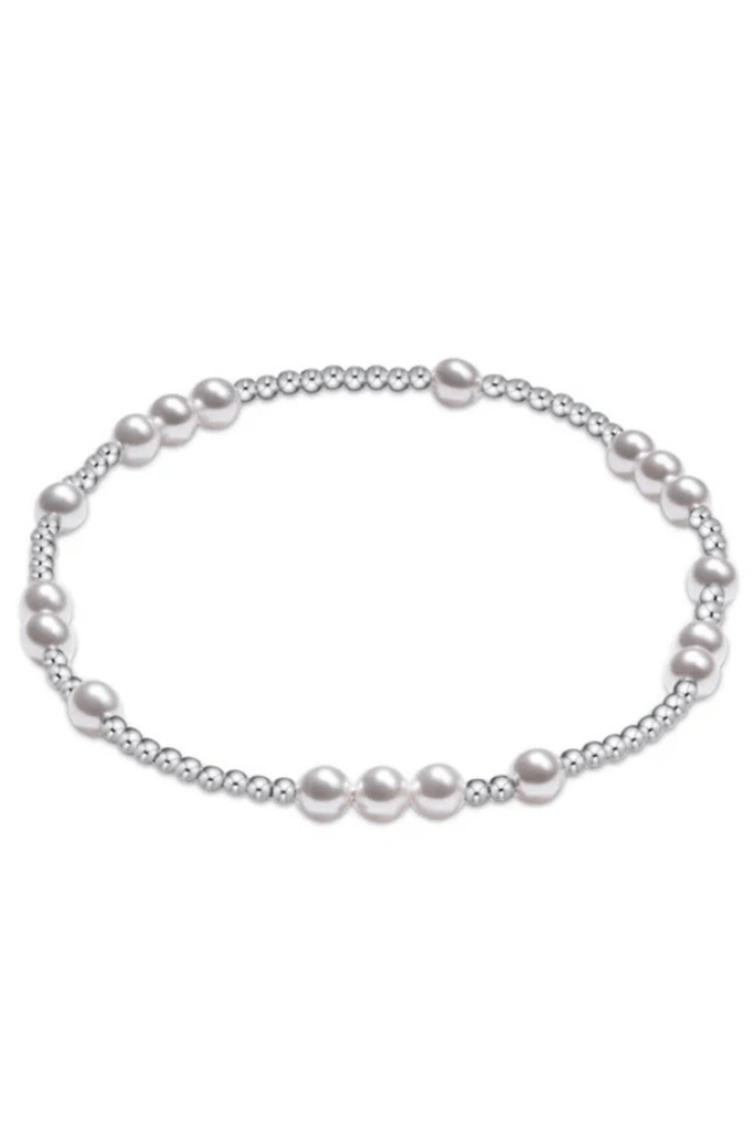Enewton Jewelry Enewton Extends Hope Unwritten Sterling 4mm Bead Bracelet- Pearl