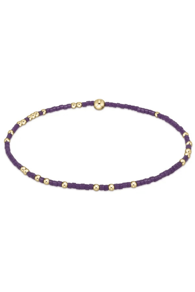 enewton Jewelry Enewton Gameday Hope Unwritten Bracelet-- Deep Purple