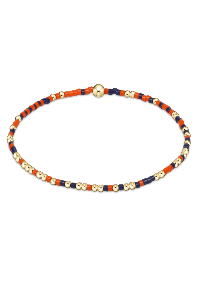 enewton Jewelry Enewton Gameday Hope Unwritten Bracelet-- Orange/Navy Orange/Navy