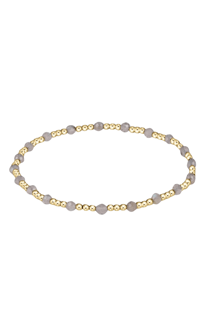 enewton Jewelry Enewton Gold Sincerity Pattern 3mm Bead Bracelet-- Labradorite