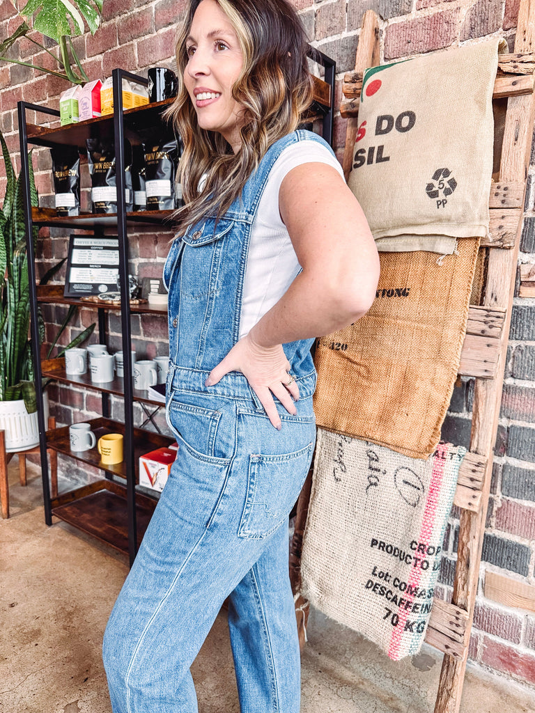 Free People Denim Free People All You Need Denim Coveralls