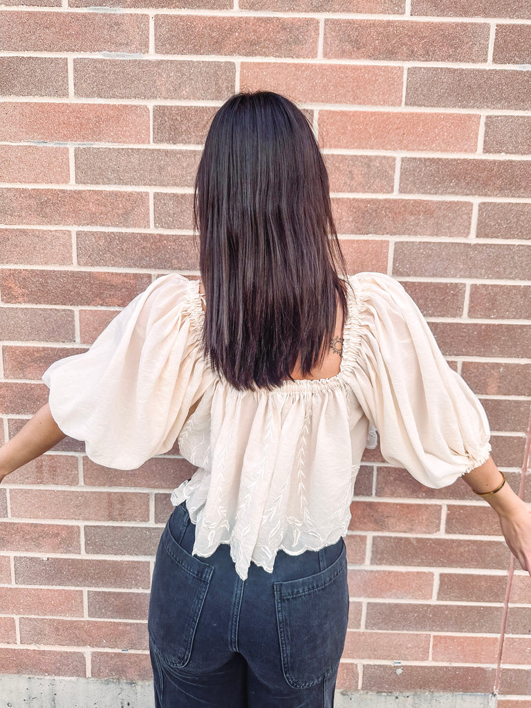 Free People Top Free People Bali Daydream Melody Top-Mother Of Pearl