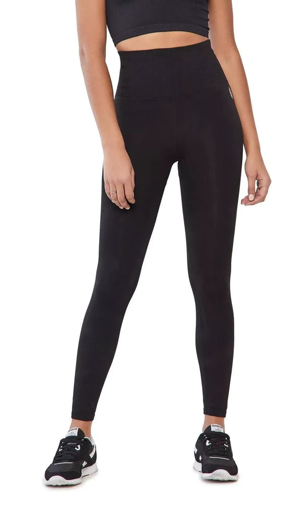 Free People Pants Free People High-Rise 7/8 Length Good Karma Leggings In Black