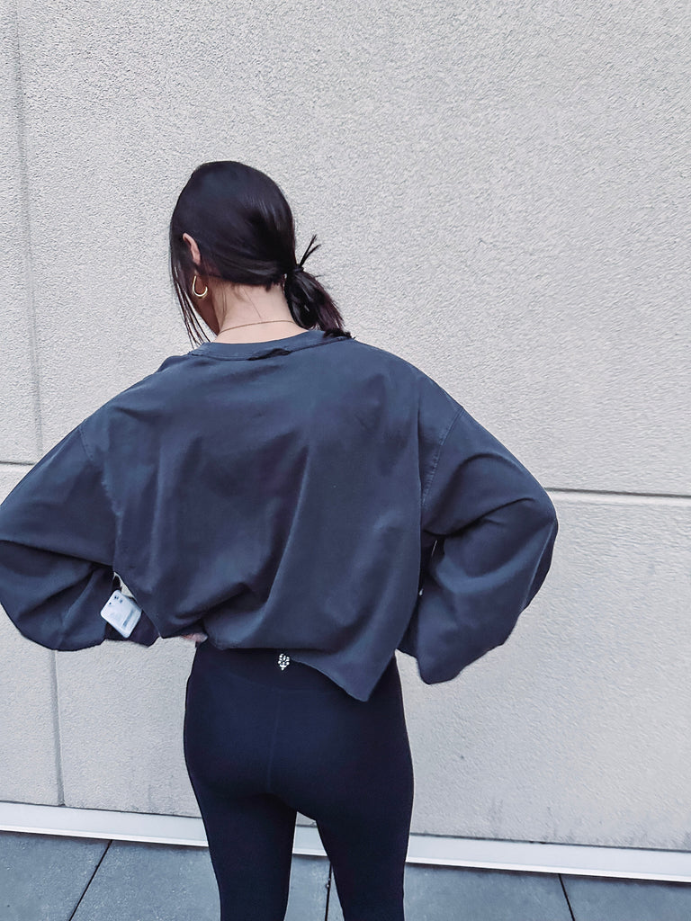 Free People Top Free People Inspire Layer--Black