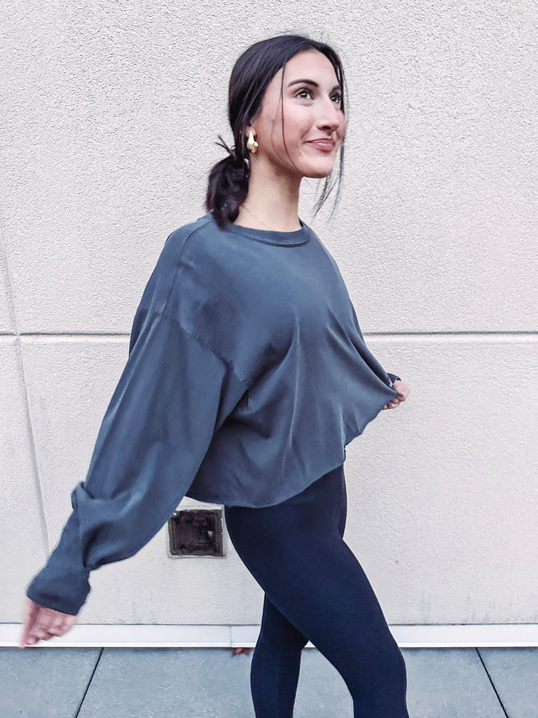 Free People Top Free People Inspire Layer--Black