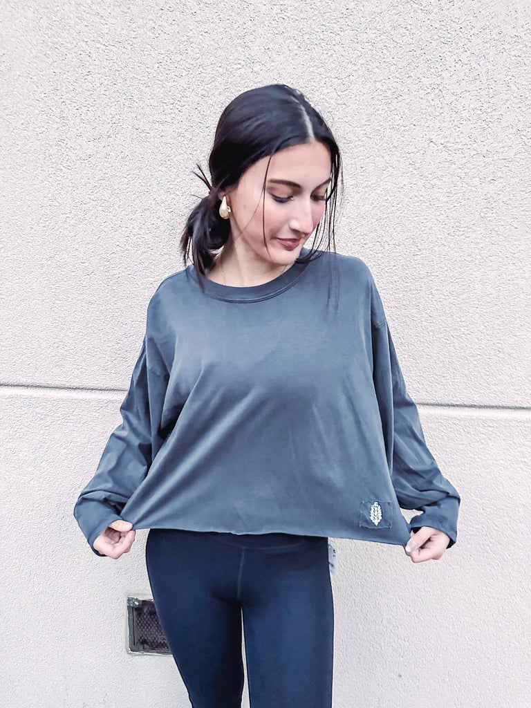 Free People Top Free People Inspire Layer--Black