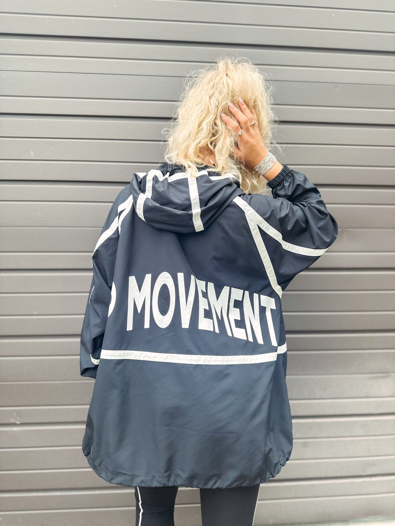 Free People Jacket Free People Like The Wind Logo Jacket