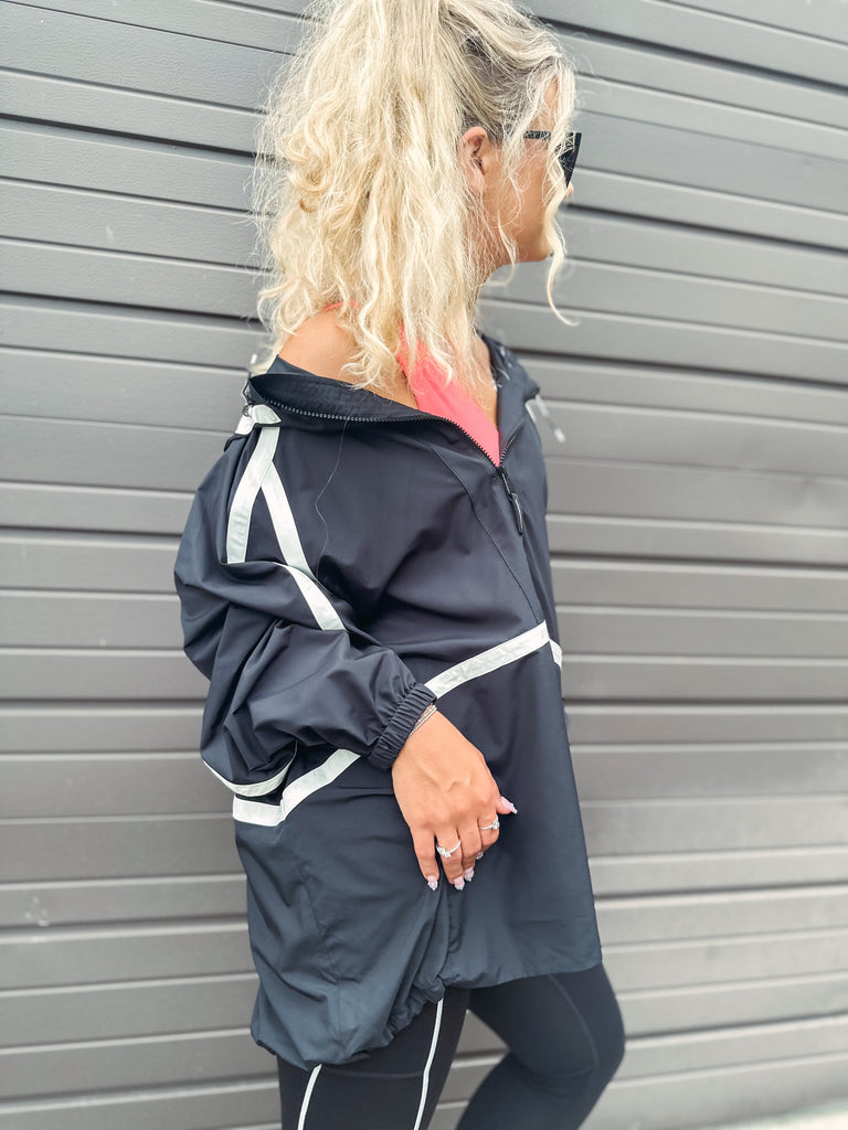 Free People Jacket Free People Like The Wind Logo Jacket