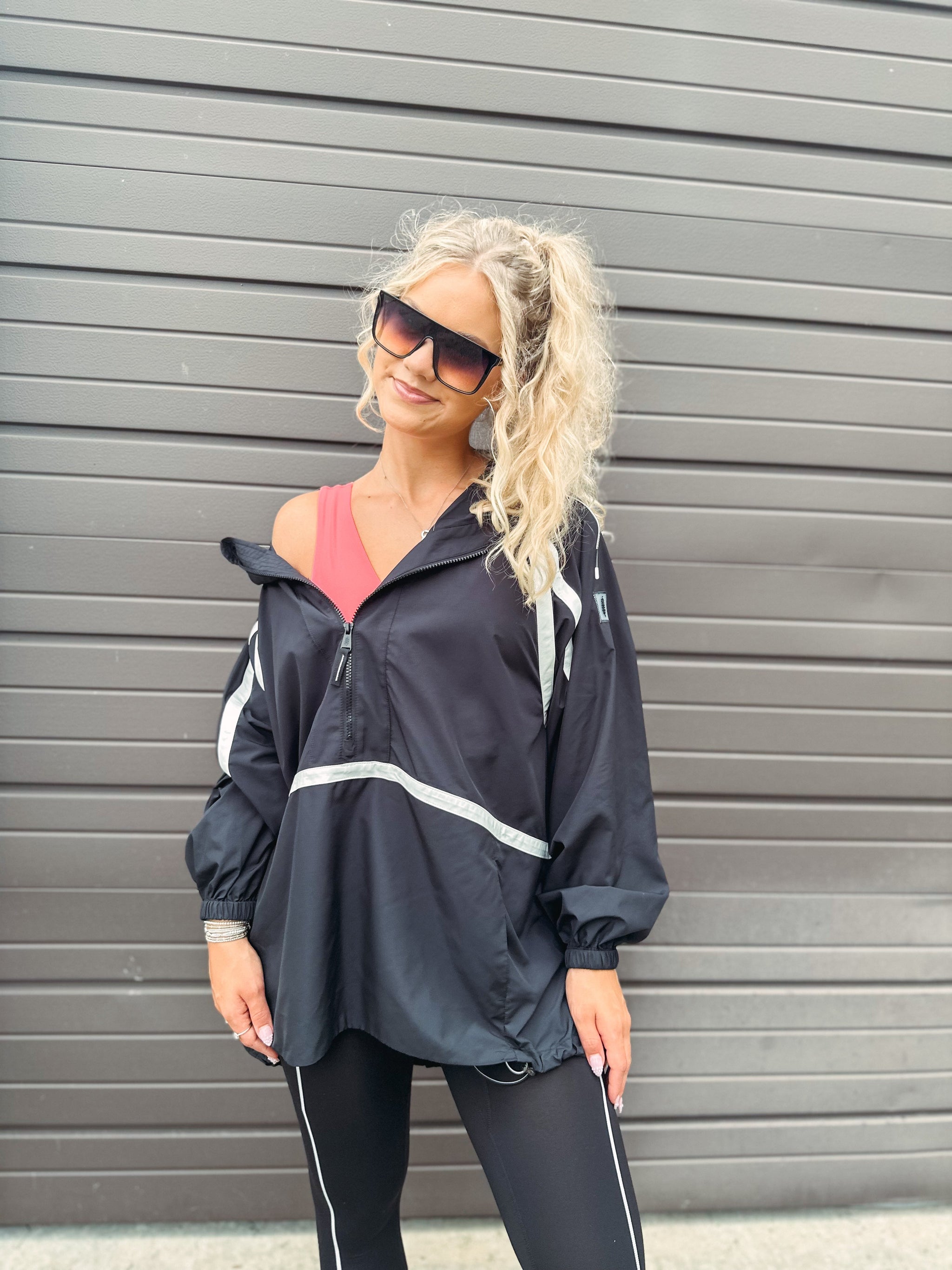 Free People Like The Wind Logo Jacket