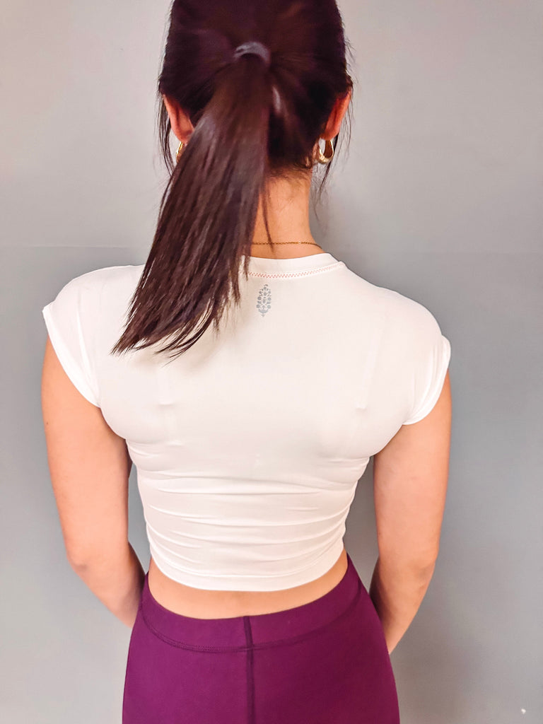 Free People Top Free People Never Better Ultra Light Tee