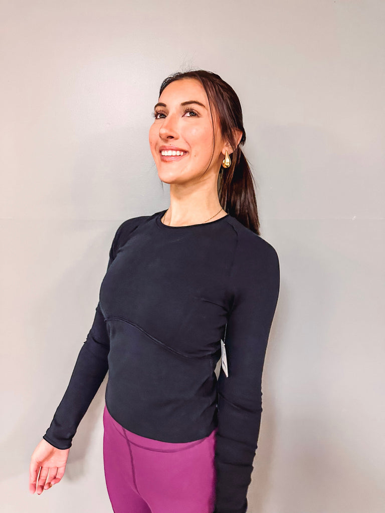 Free People Top Free People Protagonist-Black