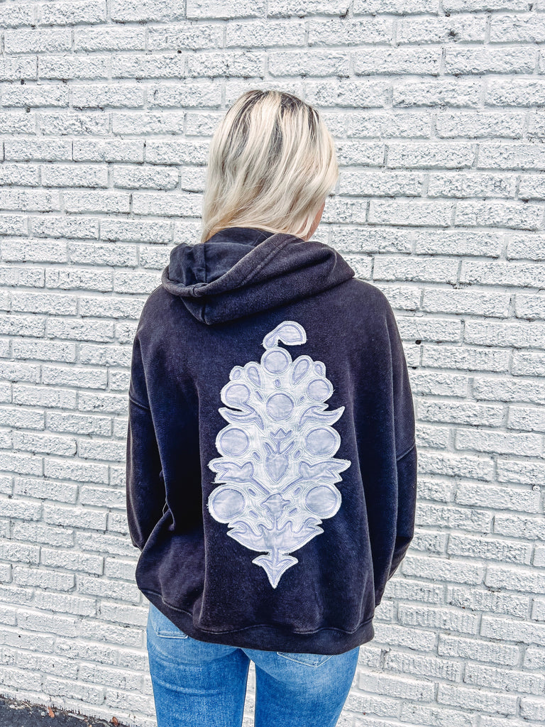 Free People Sweatshirt Free People Sprint to the Finish Logo Hoodie