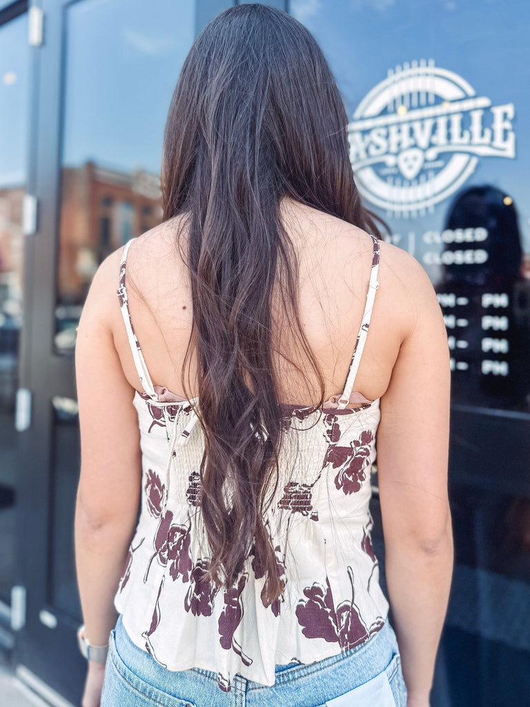 Free People Tank Free People Susie Printed Cami Top