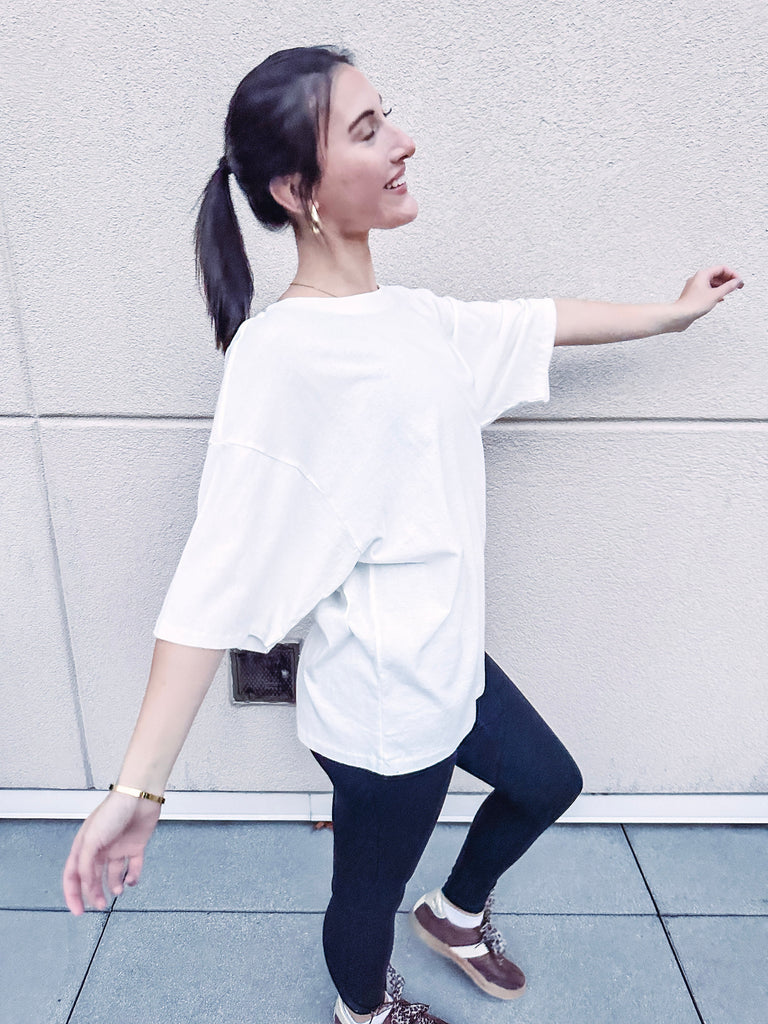 Free People Top Free People Tackle Tee--White