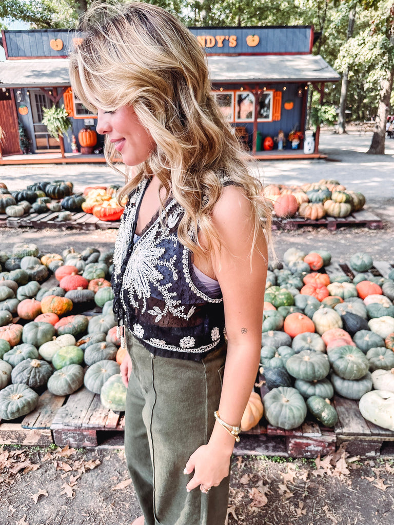 Free People Vest Free People Under The Sun Vest