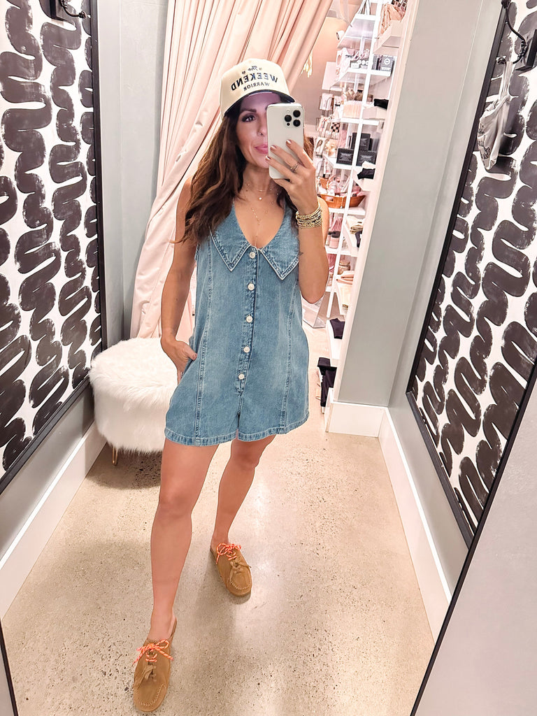 Free People Romper Free People We The Free Dover Playsuit - Candy