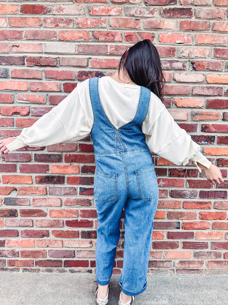 Free People Jumpsuit Free People We The Free Jude One-Piece- Mid Indigo
