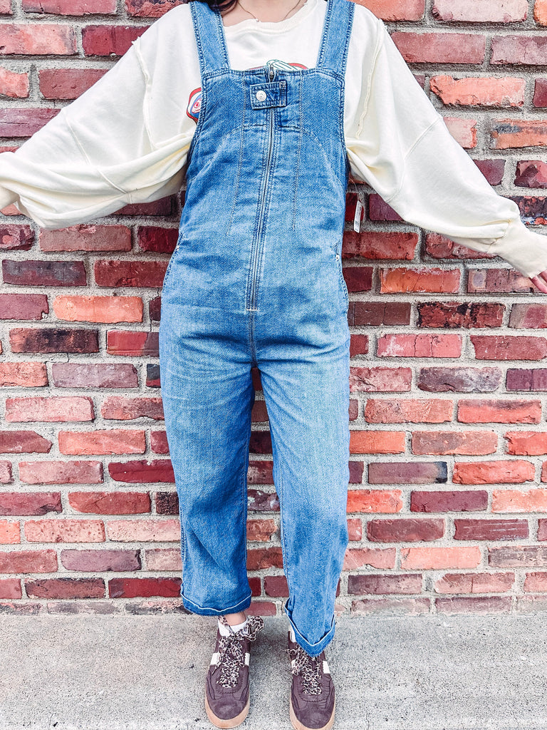 Free People Jumpsuit Free People We The Free Jude One-Piece- Mid Indigo