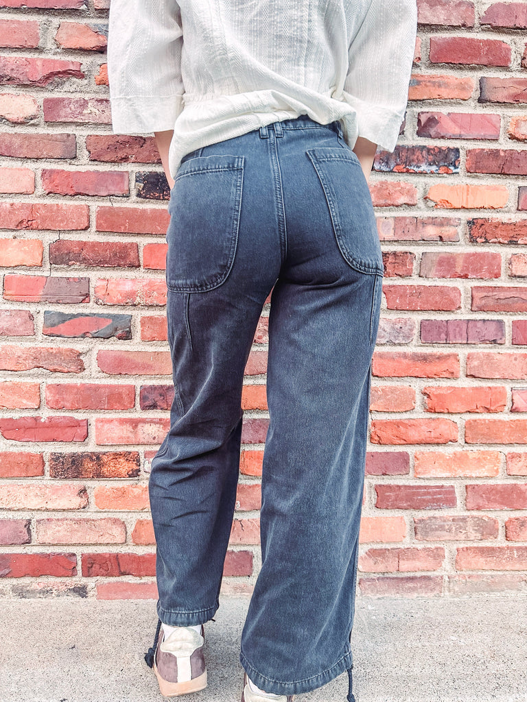 Free People Denim Free  People We The Free Love Language Pull-On Jeans- Hideaway