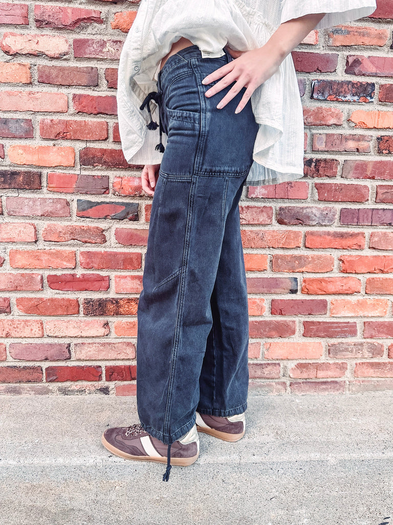 Free People Denim Free  People We The Free Love Language Pull-On Jeans- Hideaway